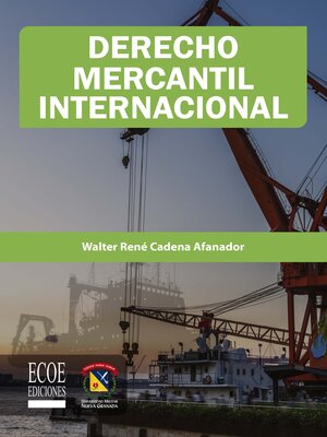 cover image of Derecho mercantil internacional